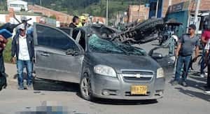 En Chiquinquirá 2 personas fallecieron y dos más resultaron gravemente lesionadas.
