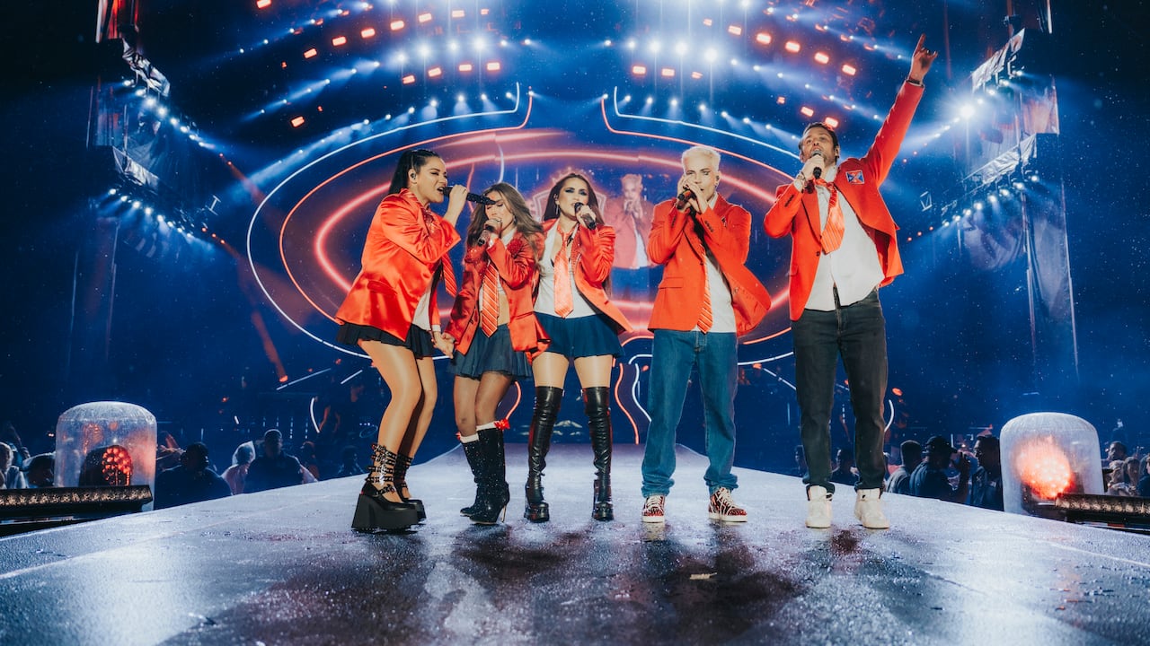 RBD dio su primer concierto en Colombia 2023.