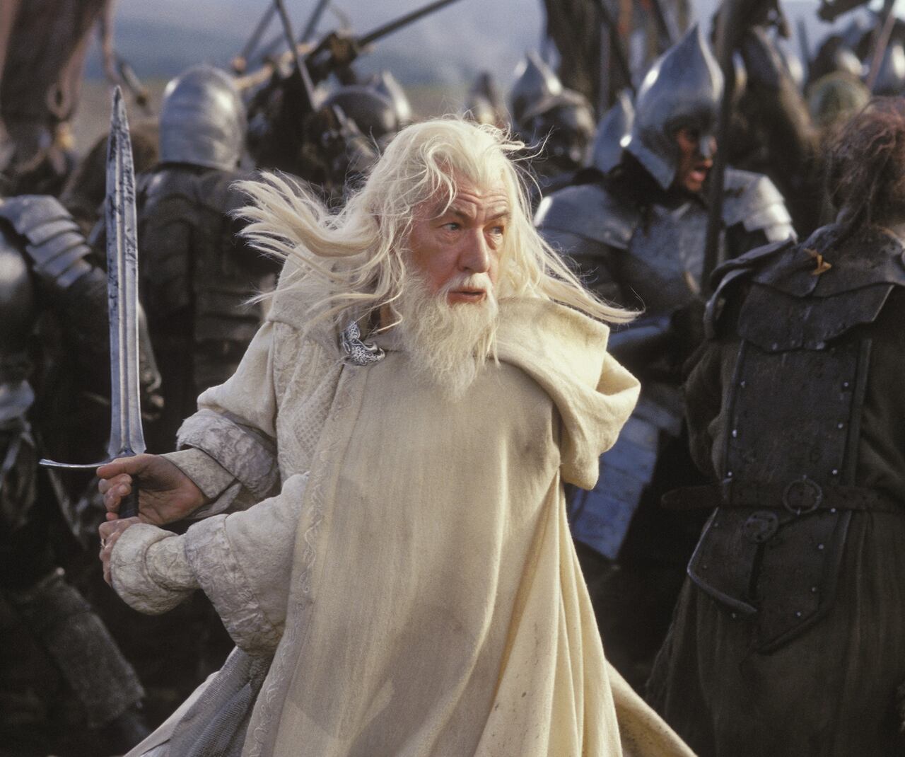 Ian McKellen se convirtió en una estrella mundial en los años 2000 por su papel de Gandalf
