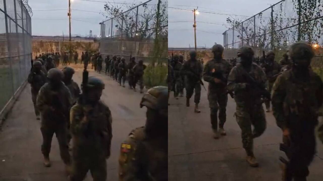 Las Fuerzas Armadas ingresan a una de las cárceles más peligrosas del país