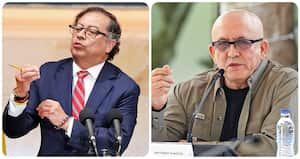 Gustavo Petro y Antonio García.