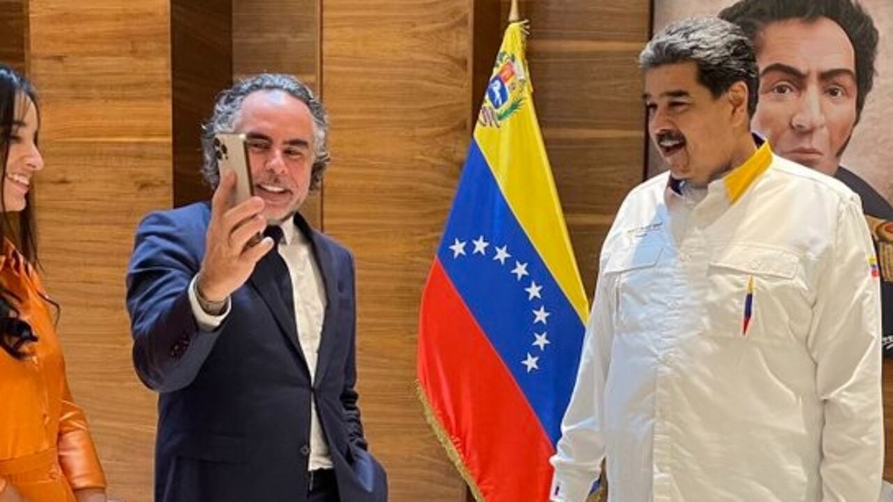 El segundo encuentro entre Armando Benedetti y Nicolás Maduro.