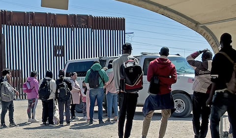 Se espera un alt flujo de migrantes en los días después a la derogación del Título 42