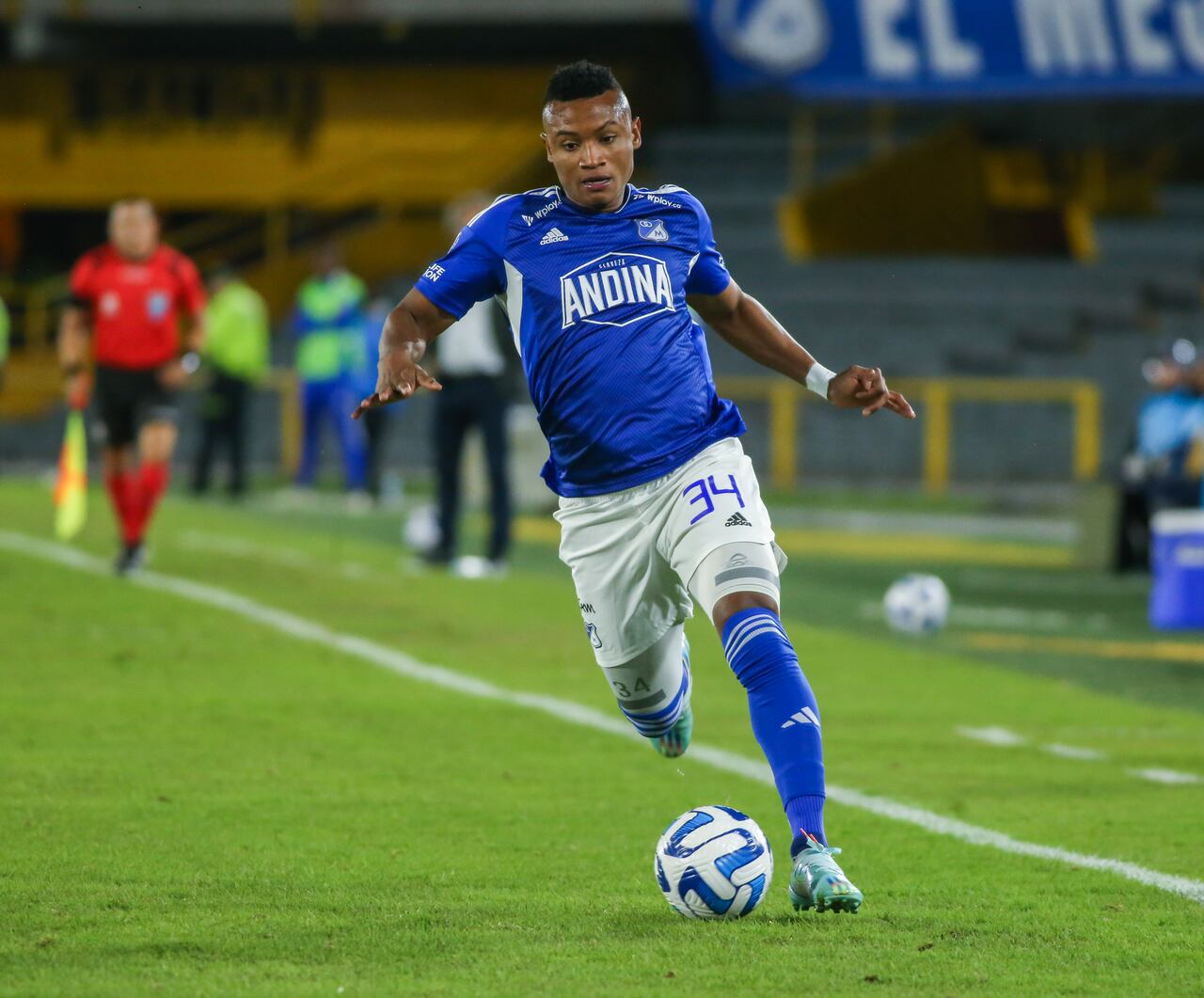 Óscar Cortés, jugador de Millonarios.