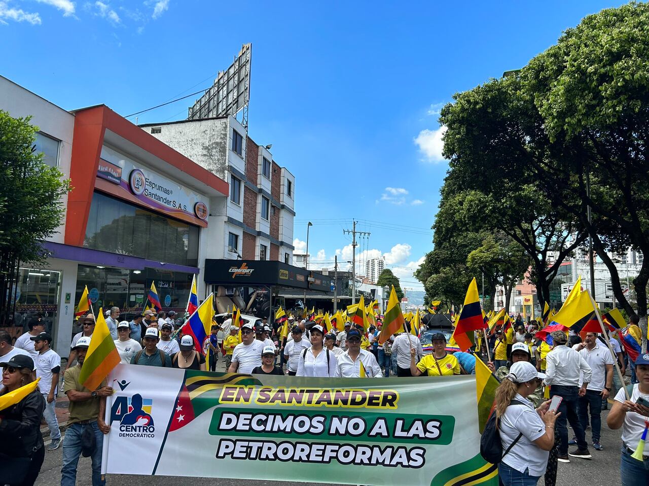 Marcha La Mayoría Bucaramanga