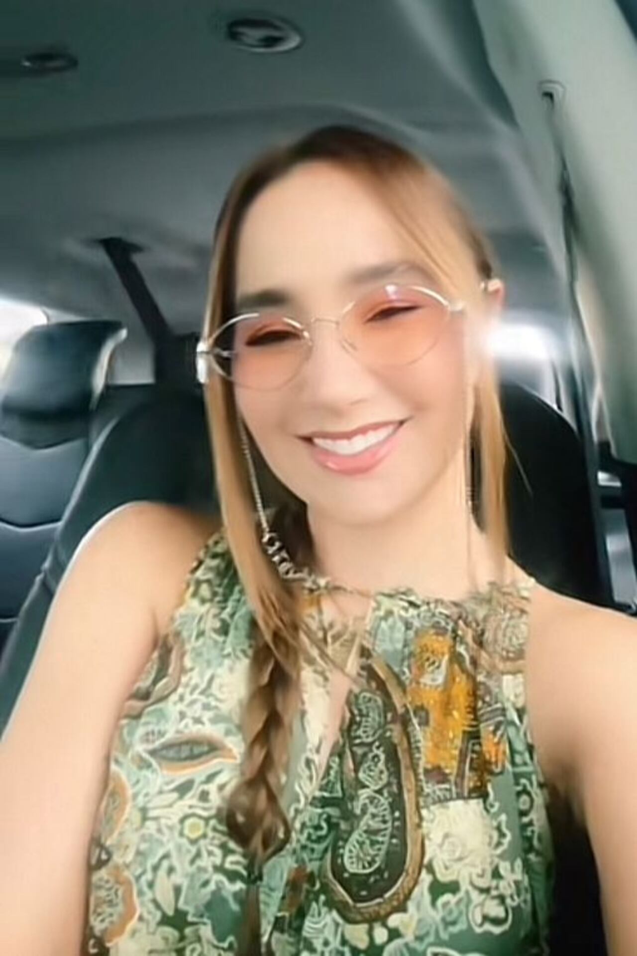 La artista Paola Jara reaccionó a audición de 'Yo me llamo' en su cuenta de TikTok