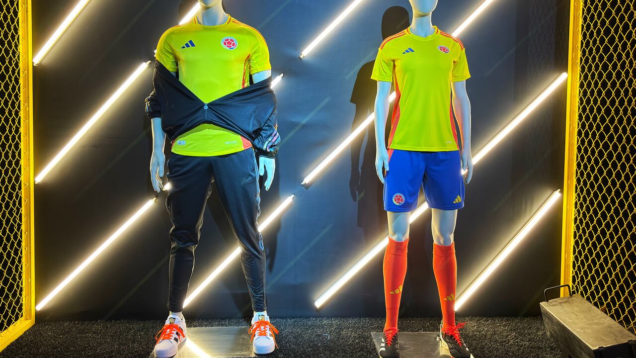 Lanzamiento camiseta selección Colombia América
Adidas