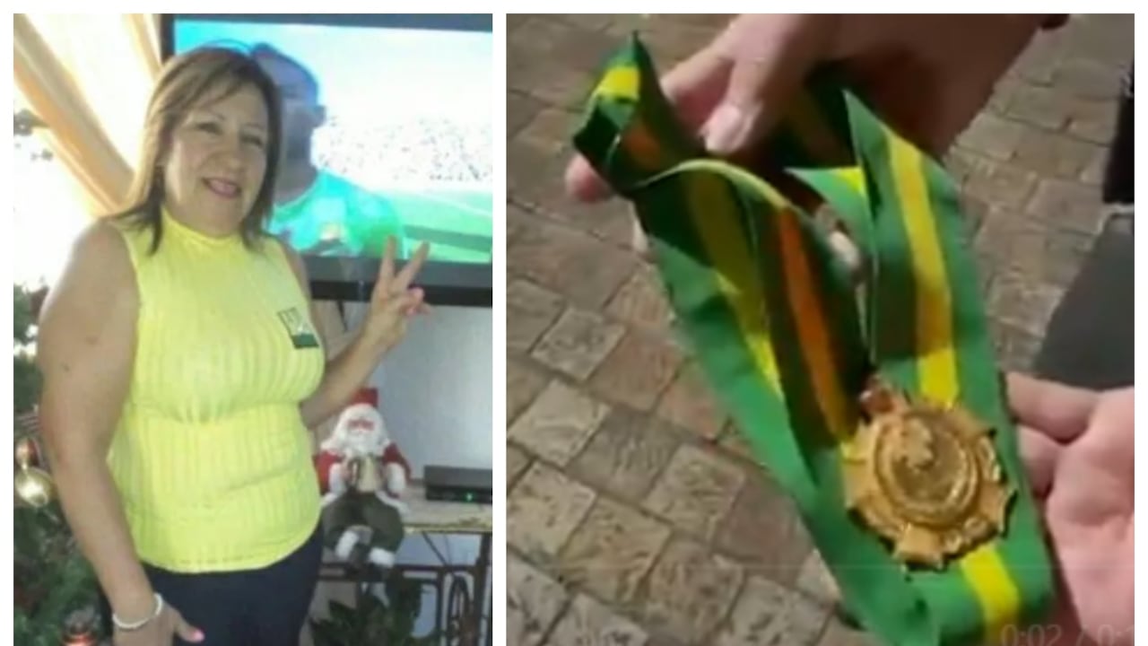 Carmenza Rodríguez Riodríguez, mamá del ladrón de la medalla de Carlos Henao