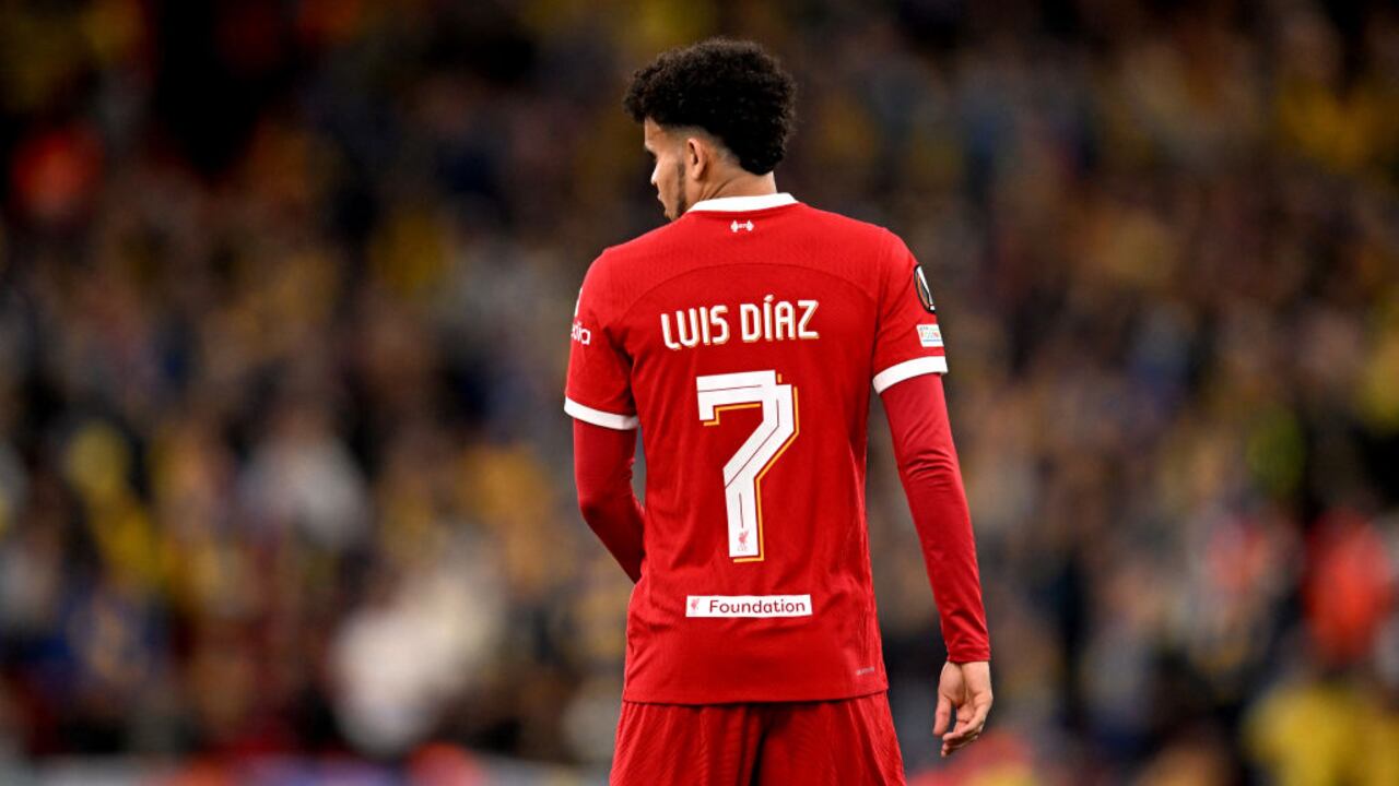 Luis Díaz, jugador del Liverpool