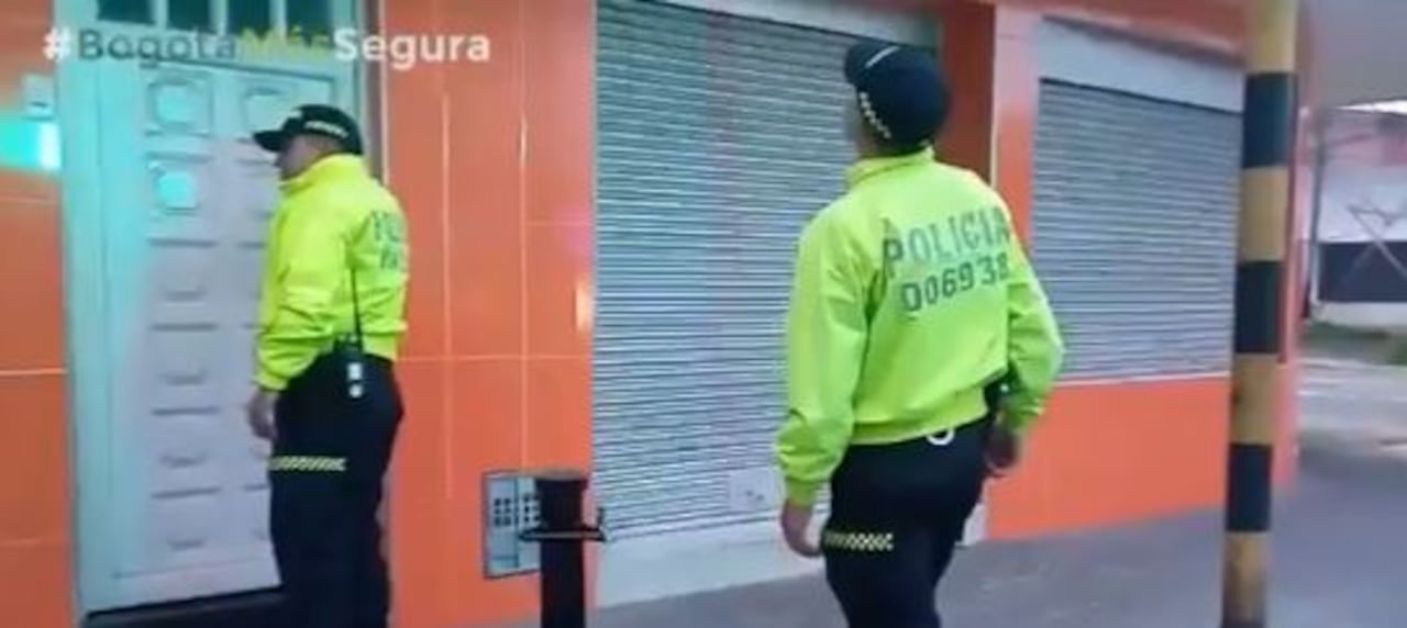 La Policía adelantó los operativos en varias localidades de Bogotá