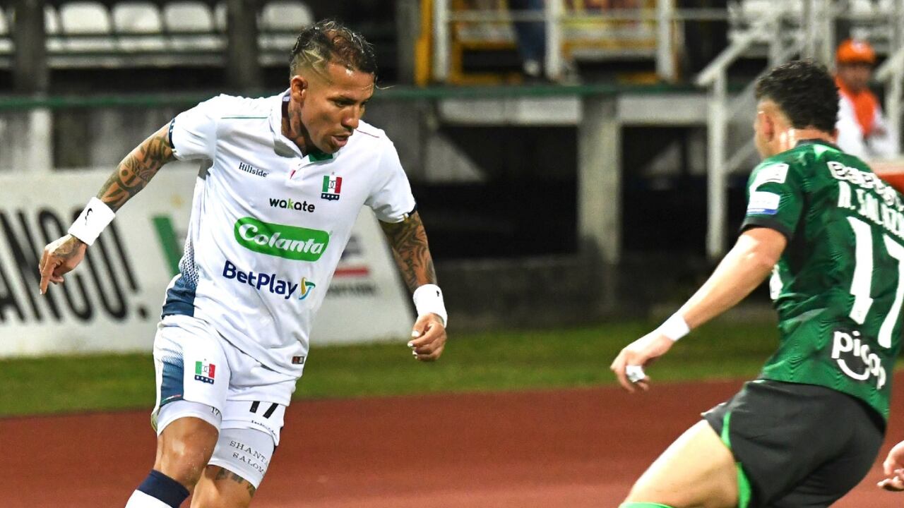 Dayro Moreno hizo sufrir a Nacional marcando el tanto para Once Caldas.