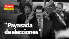 El Control: "Maduro pretende robarse la payasada de elecciones".