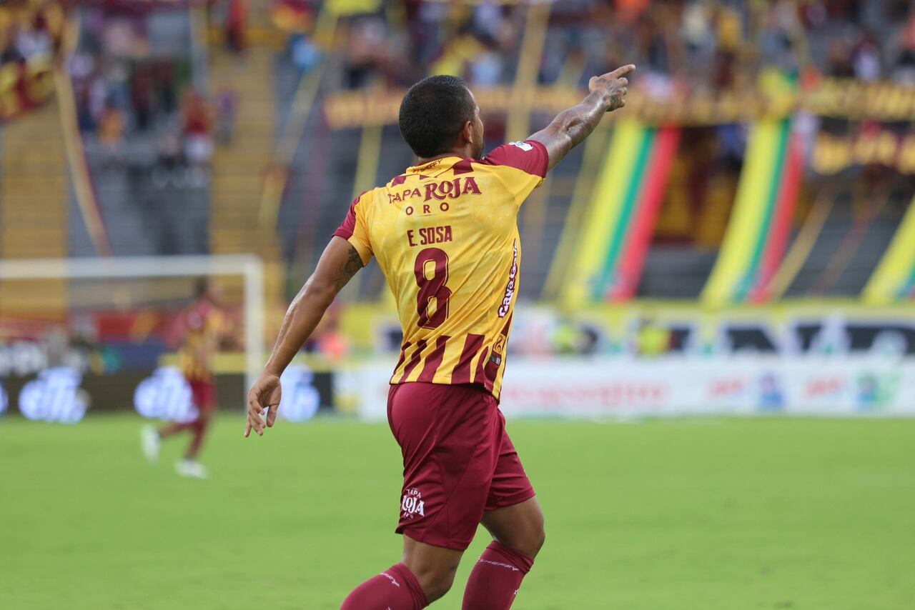 Eduardo Sosa anotó el tercer gol de los pijaos