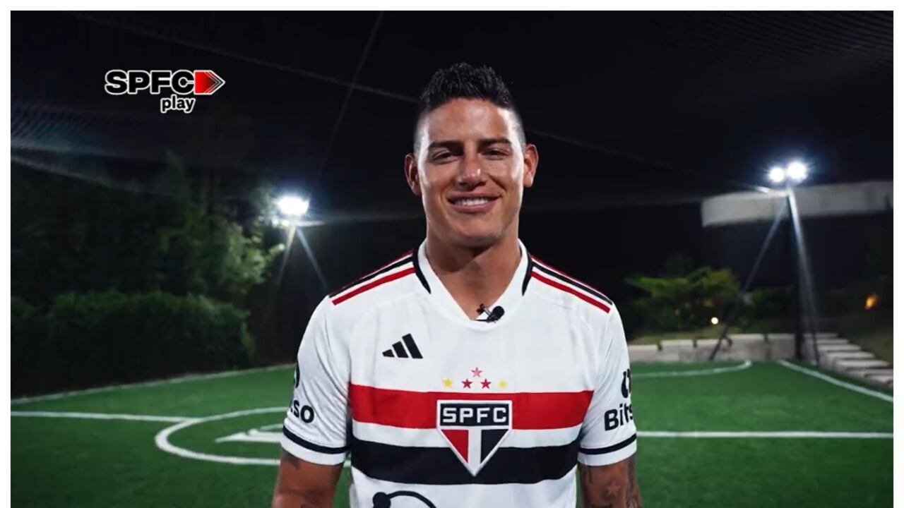 James Rodríguez es nuevo jugador de Sao Paulo