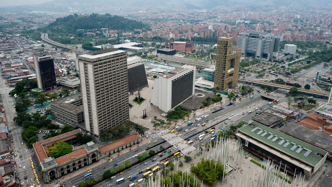 Panorámica de Medellín.