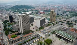 Panorámica de Medellín.