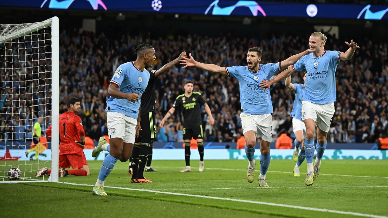 Manchester City goleó al Real Madrid y clasificó a la gran final de la Champions League