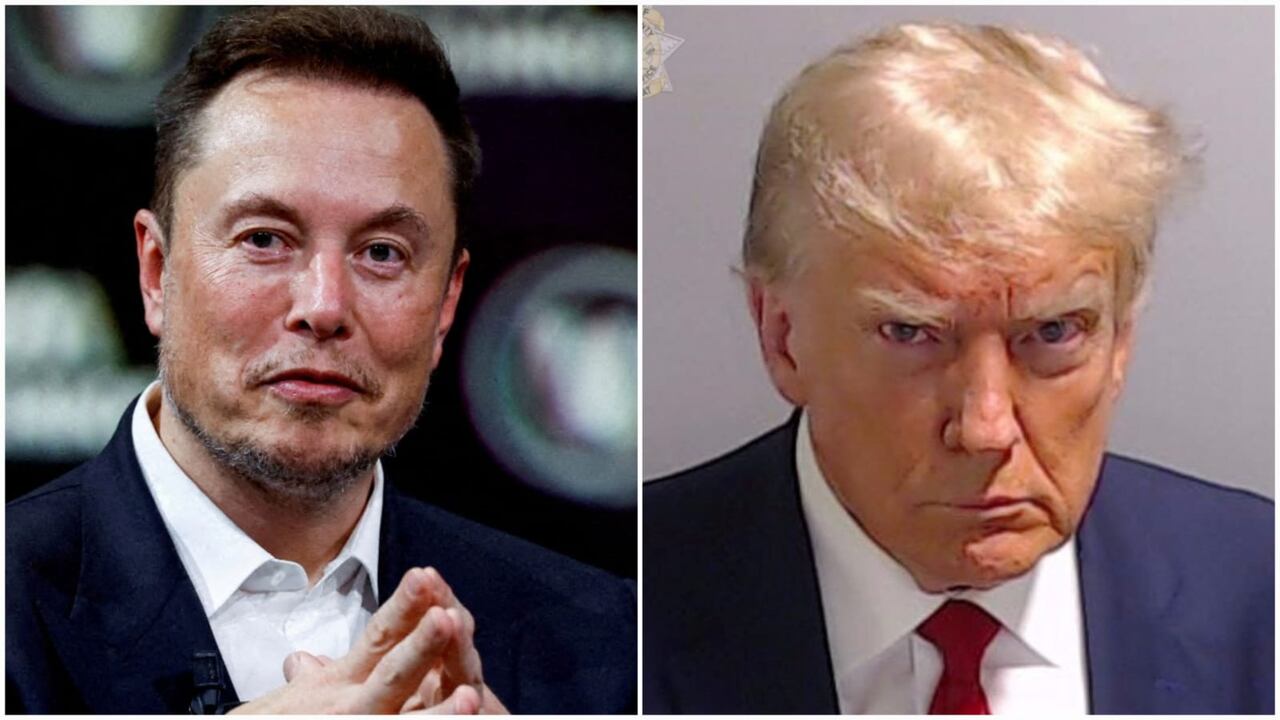 Elon Musk reaccionó al fichaje policial del expresidente estadounidense, Donald Trump.