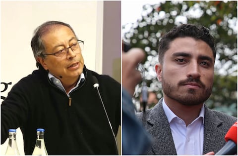 Gustavo Petro y Andrés Sarabia