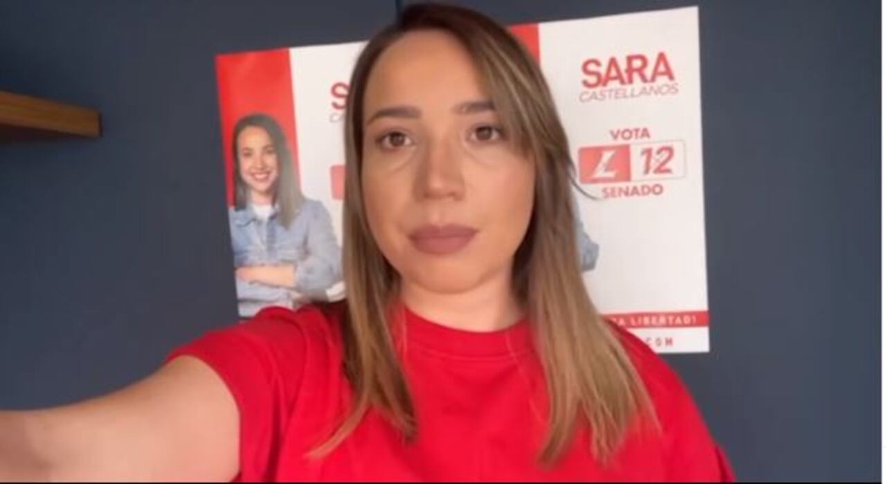 Sara Castellanos se quedaría sin curul en el Senado de la República