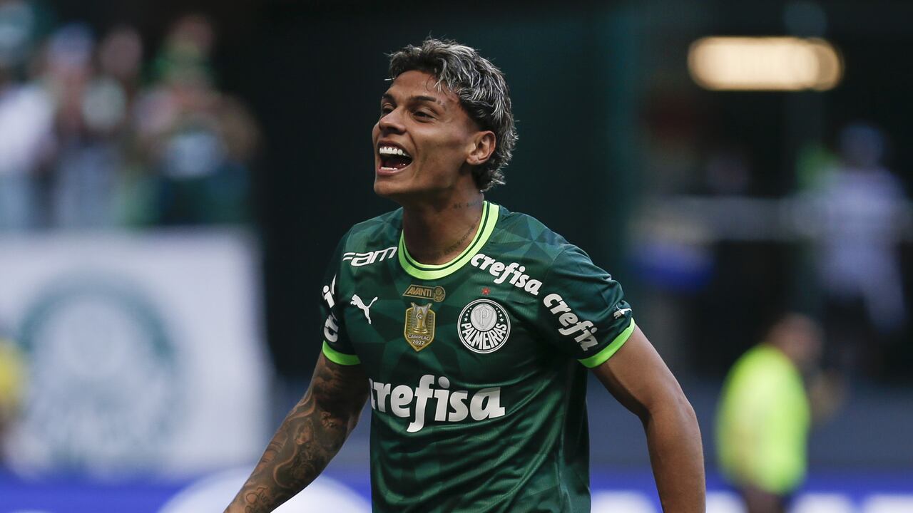 El volante colombiano anotó para el Palmeiras