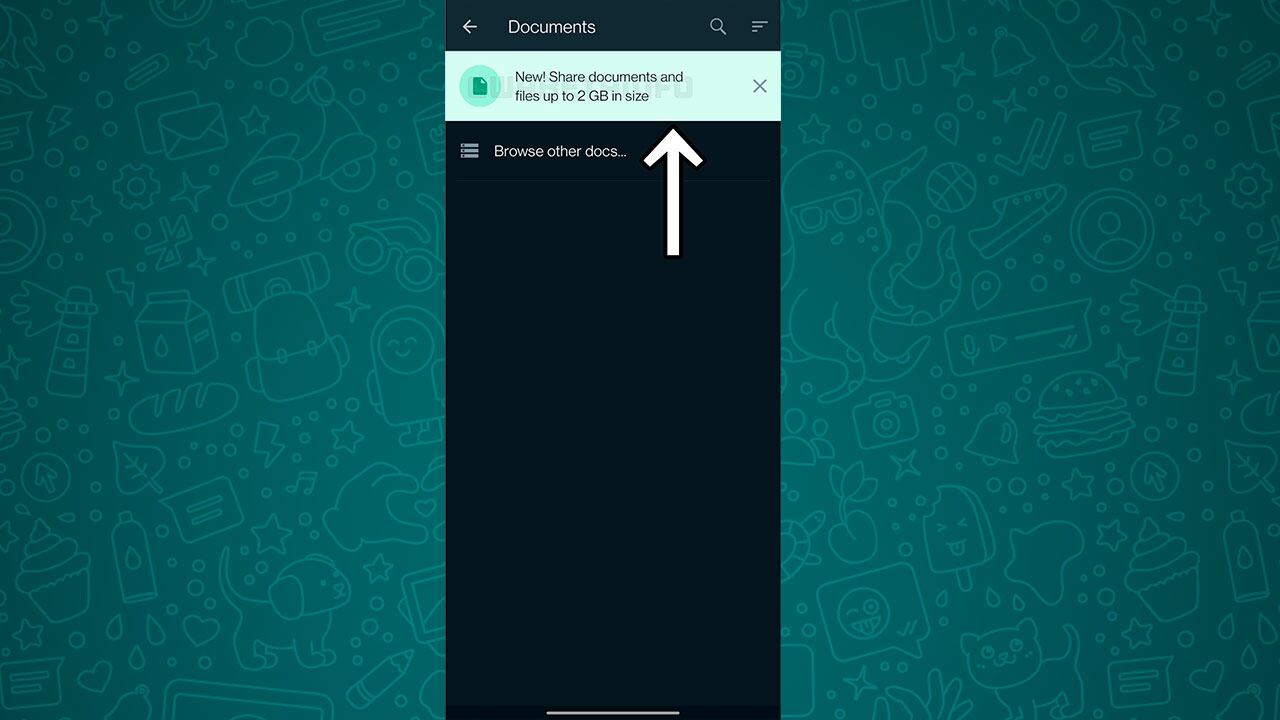 WhatsApp amplió a 2 GB la capacidad para enviar archivos a los chats.