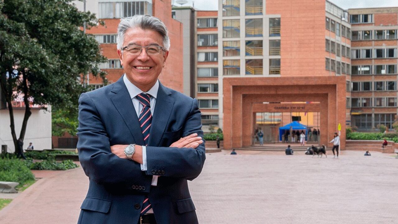 Carlos Sánchez Gaitán, rector de la Universidad de Bogotá Jorge Tadeo Lozano.