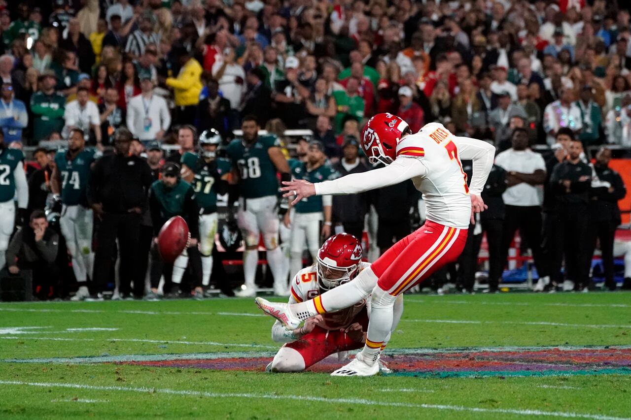 Kansas City Chiefs' conquistó el Super Bowl por tercera vez en su historia. (Photo by TIMOTHY A. CLARY / AFP)