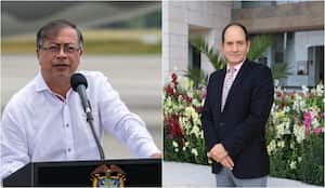 Presidente Gustavo Petro y el exmagistrado Juan Carlos Henao