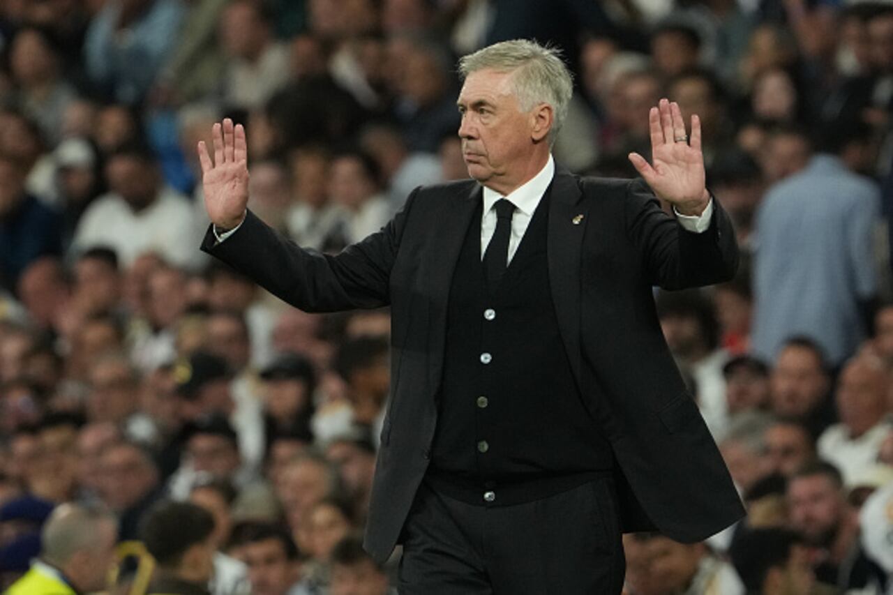 Carlo Ancelotti, DT del Real Madrid