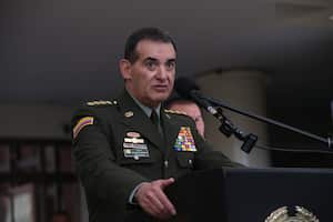 Ministro de Defensa Iván Velásquez Gómez
director general de la Policía Nacional, general William Salamanca
Bogotá 3 julio 2024