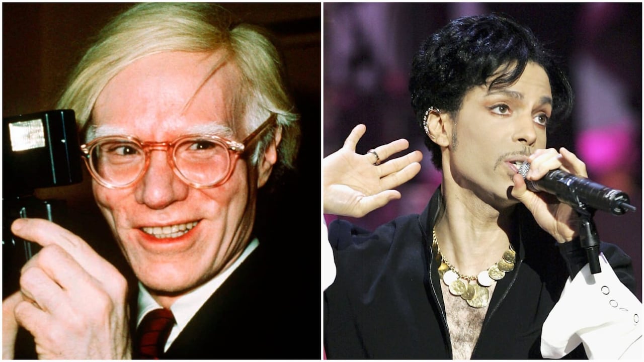 Controversia por transformación que hizo el artista Andy Warhol en una fotografía de Prince.