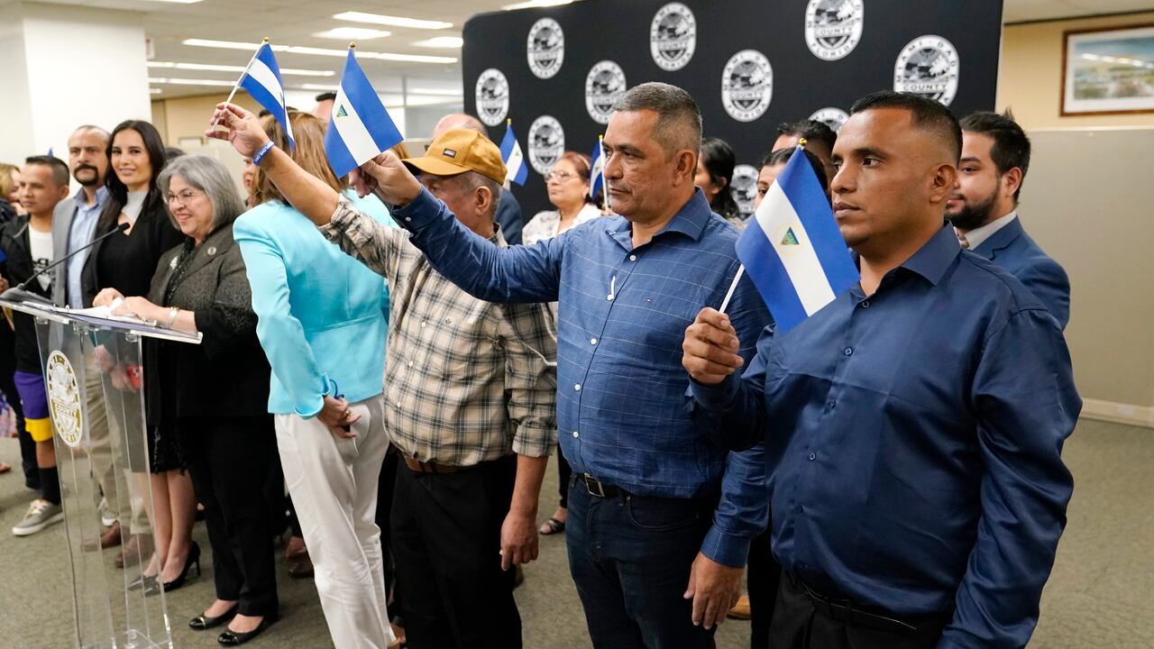 Opositores al régimen de Daniel Ortega