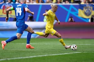 Ucrania ganó su primer partido de la Eurocopa