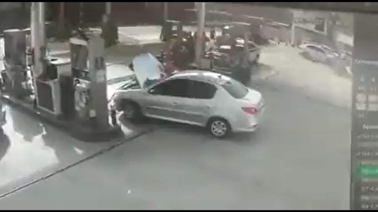 Video | Fuerte explosión en una estación de gasolina en Brasil captada por cámara de seguridad