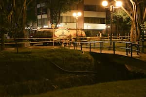 El cuerpo sin vida de Luis Andrés Colmenares fue encontrado en el canal de aguas residuales del parque El Virrey, en Bogotá, la noche del 31 de octubre de 2010.