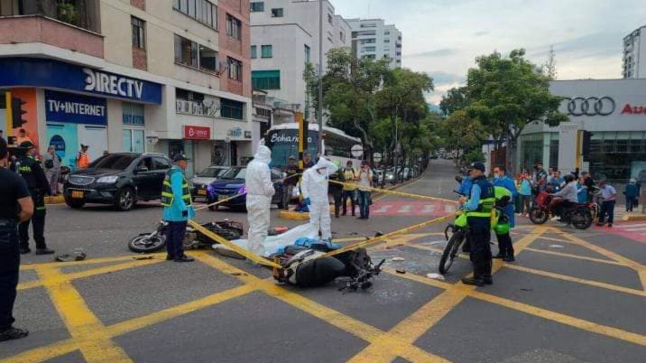 Ocurrió en la Carrera 27 con Avenida González Valencia, en Bucaramanga.