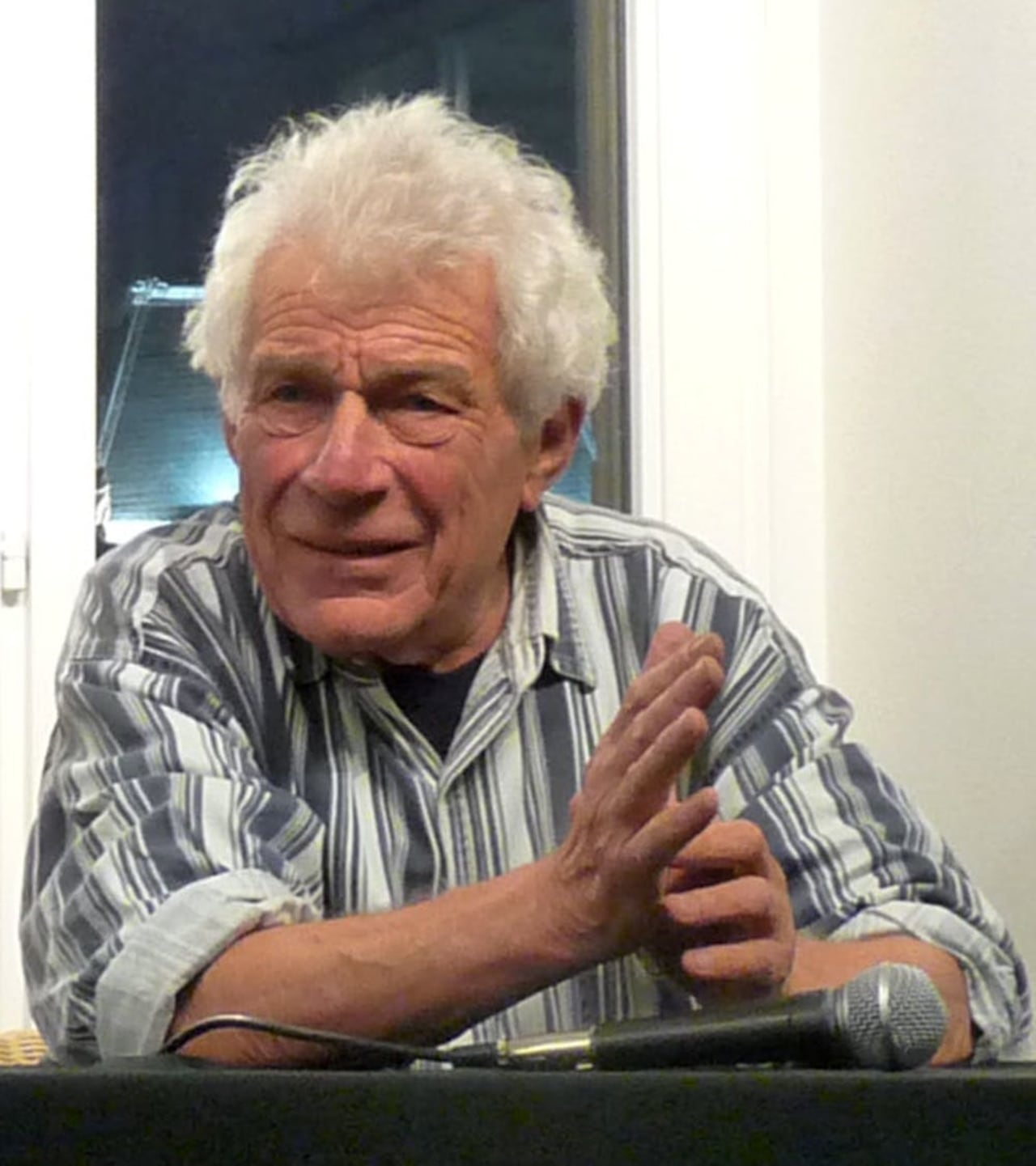 John Berger en Estrasburgo en 2009. Wikimedia Commons / Ji-Elle