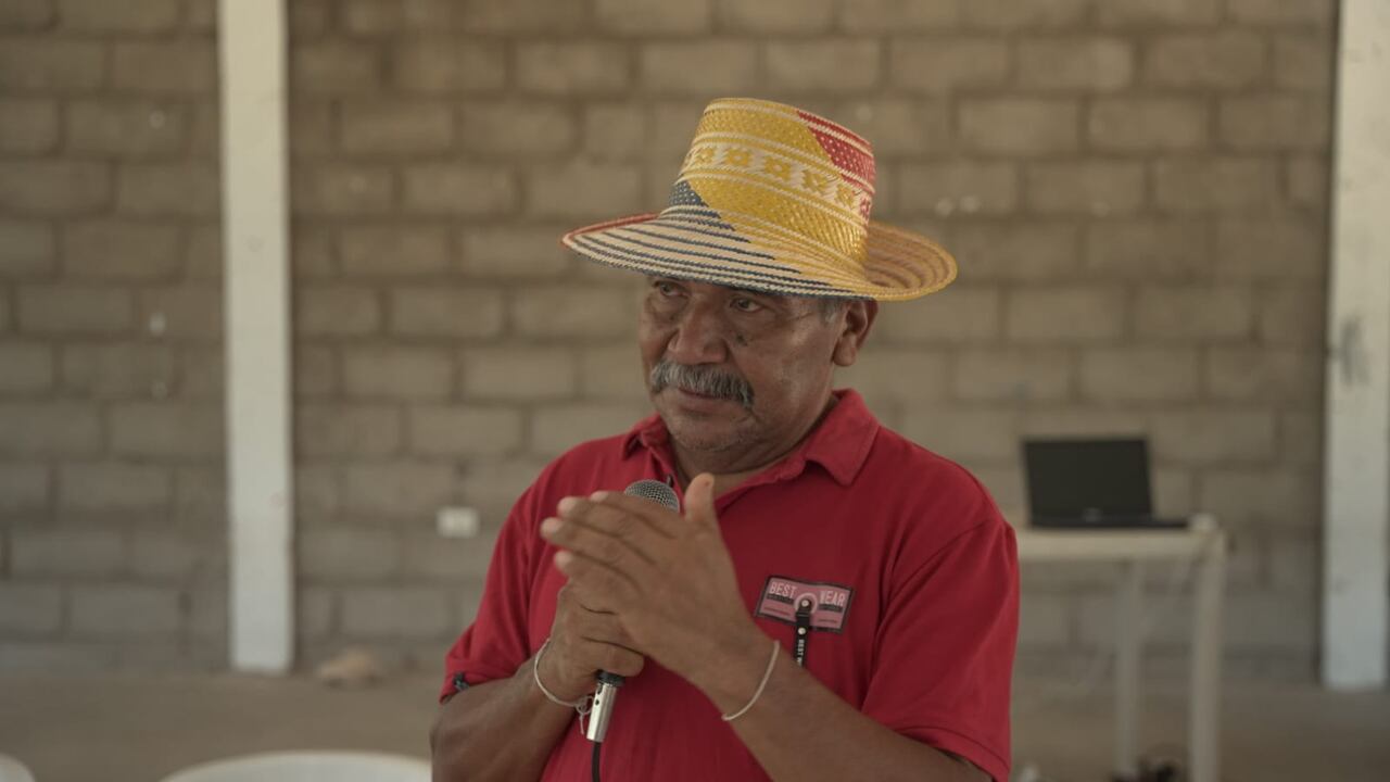 Jesualdo Fernández, representante wayú.