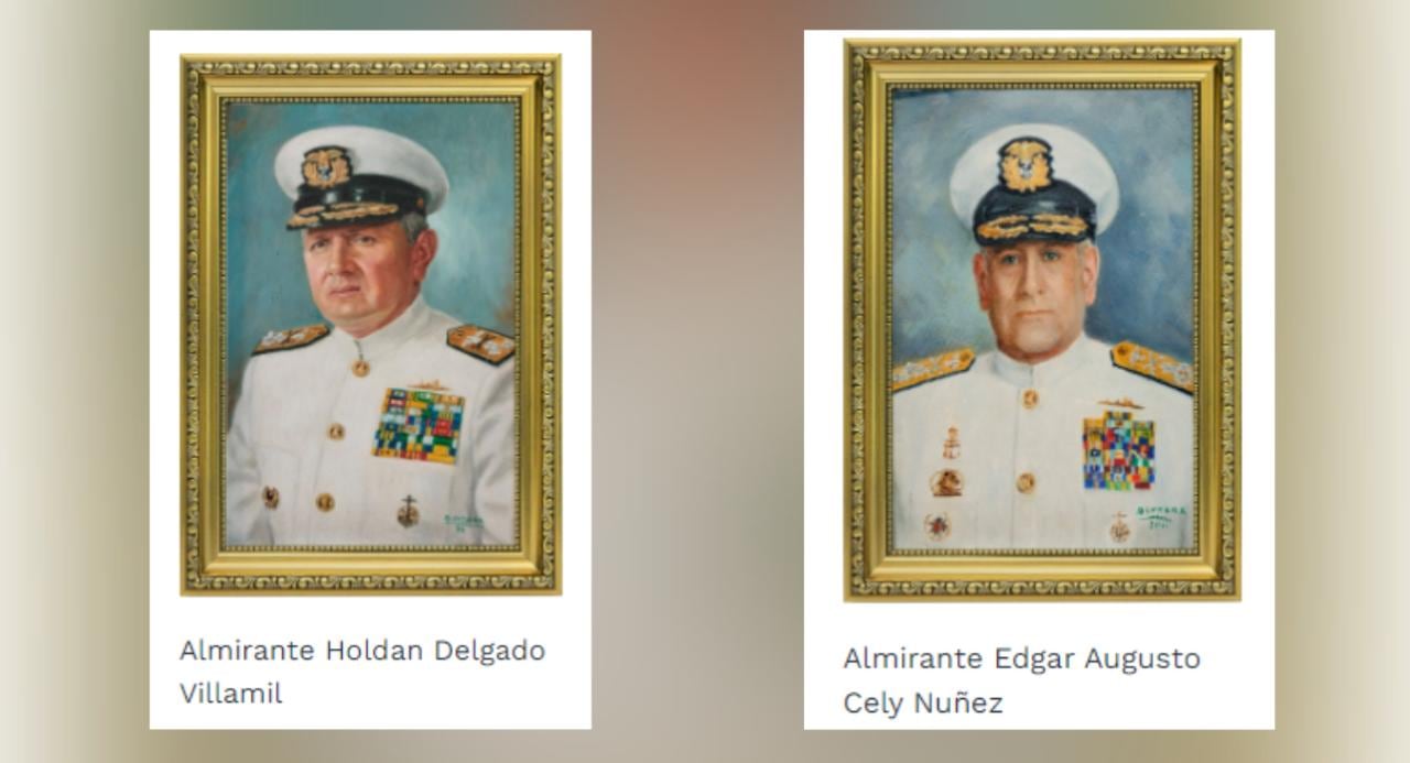 Estos son los almirantes que en el pasado han sido comandantes de las Fuerzas Militares.