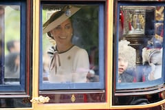 Kate Middleton asistió a uno de los eventos de la realeza tras estar ausente por varias semanas (Photo by Neil Mockford/GC Images)