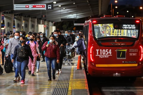 Transmilenio, Transporte, Tapabocas, Covid.