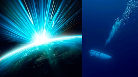 Japoneses crean un sistema que usa los rayos cósmicos para ubicar personas bajo el mar.