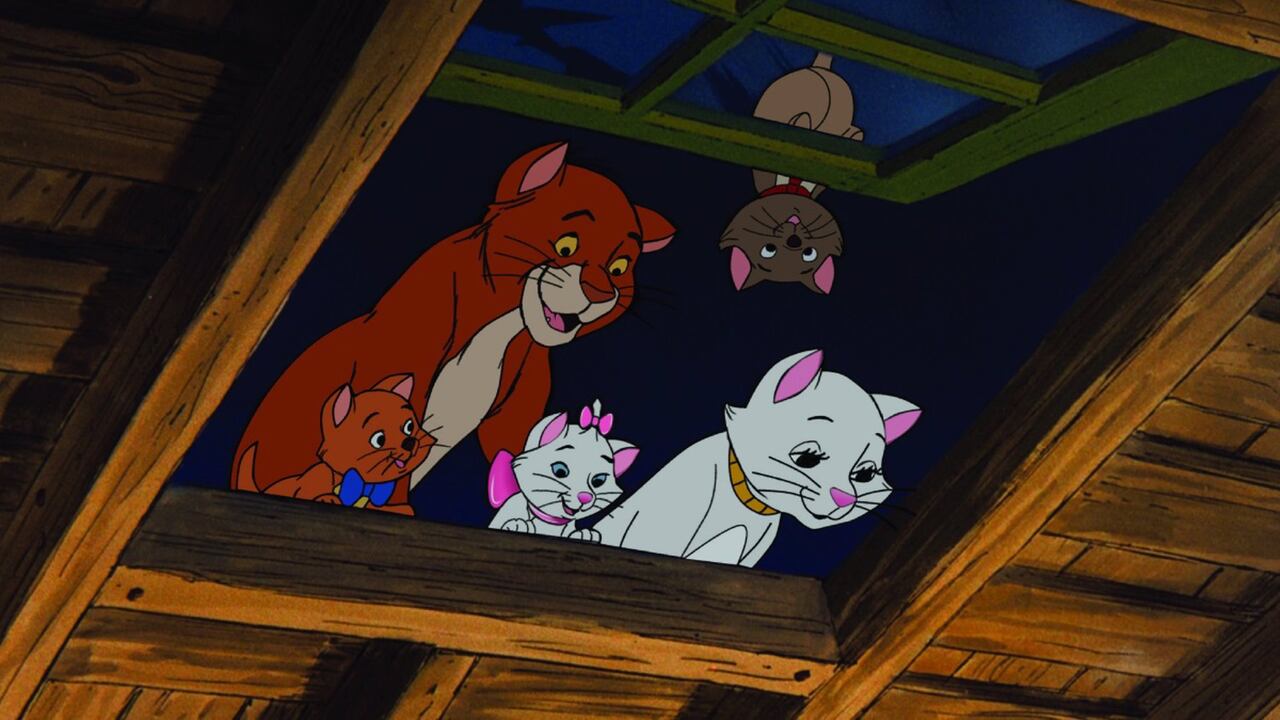 Aristogatos película animada de Disney de 1970