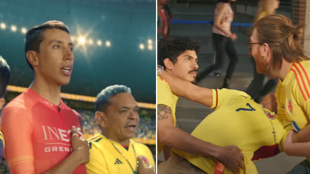 Egan Bernal y 'Mane' Díaz, protagonistas del nuevo comercial de la Selección Colombia