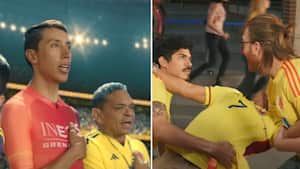 Egan Bernal y 'Mane' Díaz, protagonistas del nuevo comercial de la Selección Colombia
