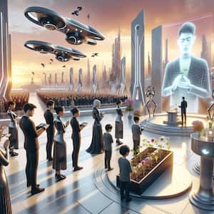 Los funerales del futuro estarán marcados por la tecnología y la sostenibilidad, según predicciones de inteligencia artificial que anticipan ceremonias altamente digitalizadas y ecológicas.