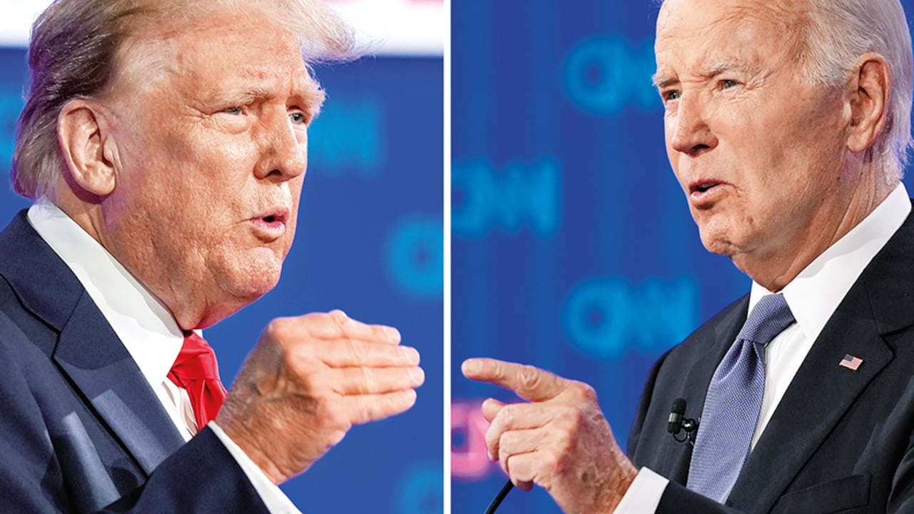   Trump le ganó el debate a Joe Biden sin necesidad de hacer mucho. Los errores del mandatario pusieron a su partido en alerta.