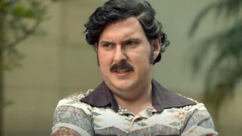 Andrés Parra interpretó a Pablo Escobar en el Patrón del Mal.