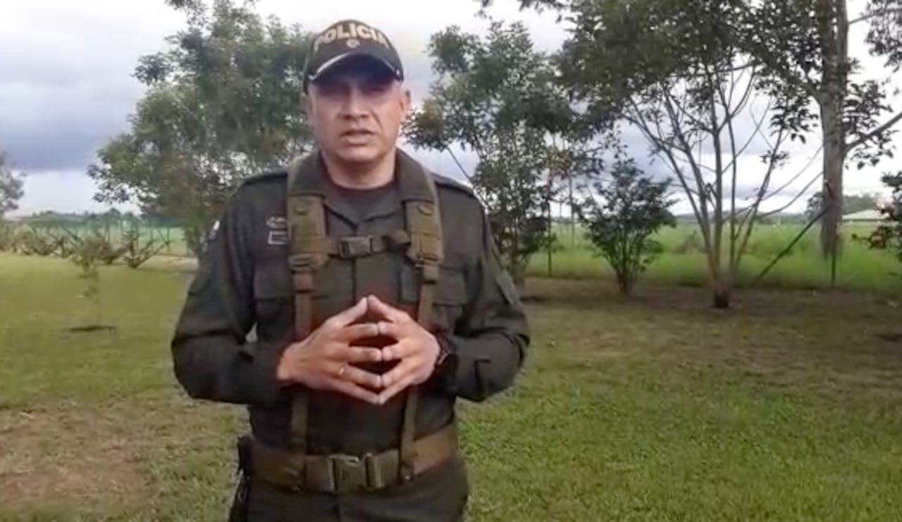 Coronel Jesús Enrique Quintero, comandante de la Policía en Cauca.